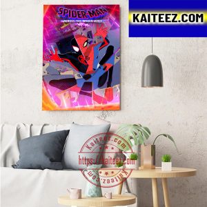 Spider Man Across The Spider-Verse Art Decor Poster Canvas
