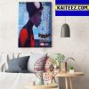 Spider-Punk Voiced By Daniel Kaluuya In Spider Man Across The Spider-Verse Art Decor Poster Canvas