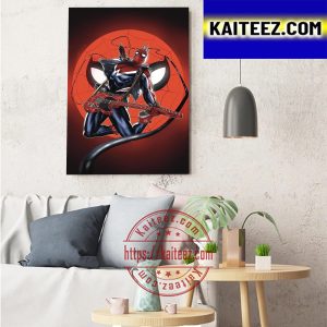 Spider Punk In Spider Man Across The Spider Verse Art Decor Poster Canvas