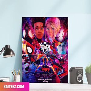 Spider-man Across The Spider-verse Marvel Studios x Sony Pictures Canvas-Poster Home Decorations