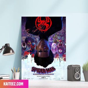 Spider-man Across The Spider-verse Sony x Marvel Studios Movie Canvas-Poster Home Decorations