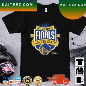 Sportiqe Gray Golden State Warriors 2022 NBA Finals Crest Phoebe T-Shirt