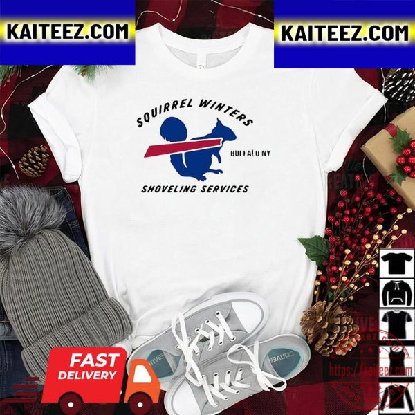 Squirrel Winters The Buffalo Bills Legend Squirrel Winters Vintage T-Shirt