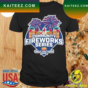 St Louis Cardinals Community Fireworks Series Great Southern Bank T-Shirt
