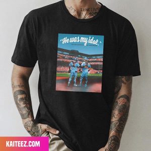 St Louis Cardinals He Was My Idol Wilson Contreras On Yadier Molina MLB Fan Gifts T-Shirt