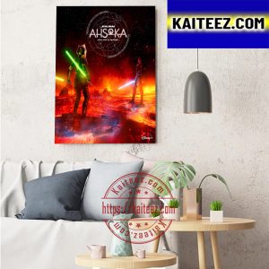 Star Wars Ahsoka Official Poster Movie Art Decor Poster Canvas