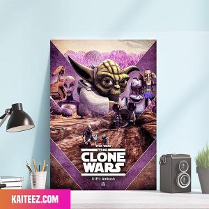 Star Wars The Clone Wars S1E1 Ambush Poster