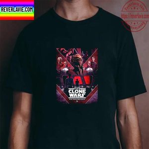 Star Wars The Clone Wars S1E2 Rising Malevolence Vintage T-Shirt
