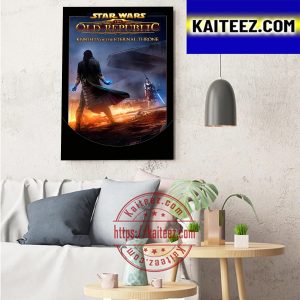 Star Wars The Old Republic Knights Of The Eternal Throne Art Decor Poster Canvas