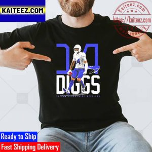 Stefon Diggs Buffalo Bold Number Football Vintage T-Shirt