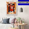 Sonny Dykes Is The 2022 Coach Of The Year Award Winner Art Decor Poster Canvas