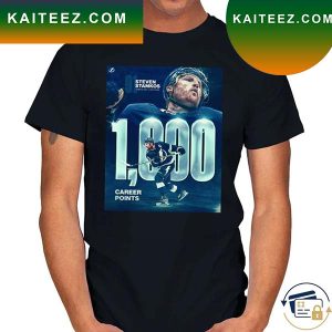 Steven Stamkos 1000 Career Points With Tampa Bay Lightning NHL T-Shirt