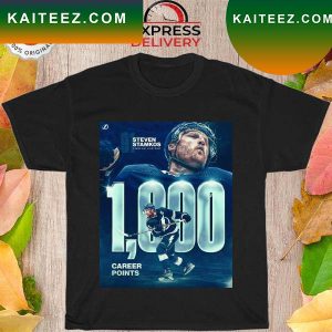 Steven Stamkos Tampa Bay Lightning 1000 career points T-shirt