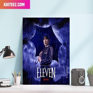 Stranger Things x Wednesday Netflix Funny Poster Canvas