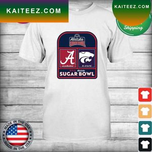 Sugar Bowl 22-23 Alabama vs K-state Matchup T-Shirt
