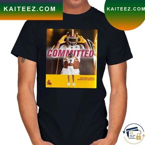 Sun Devils Committed Montana Warren Arizona State University 2022 T-Shirt