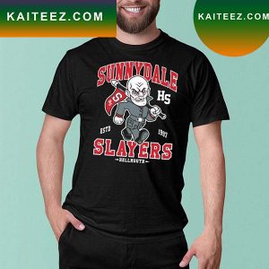 Sunnydale high school vampire vintage distressed horror college mascot T-shirt