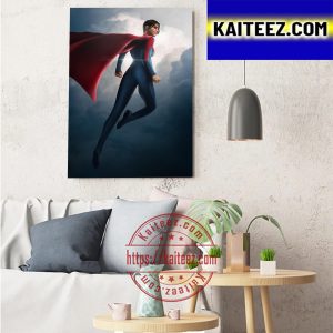 Super Girl In The Flash DC Comics Film Art Decor Poster Canvas