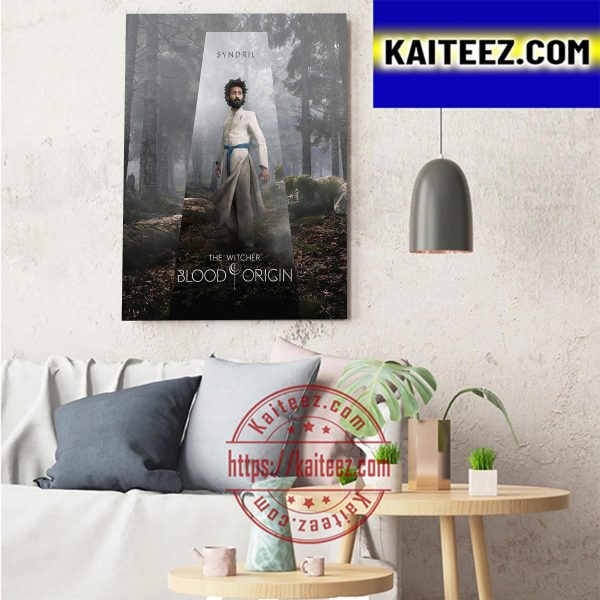 Syndril In The Witcher Blood Origin Official Poster Art Decor Poster Canvas