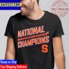 Syracuse Orange Are Champs 2022 NCAA Mens Soccer National Champions Vintage T-Shirt