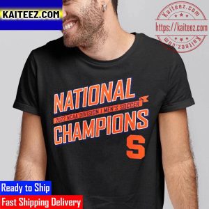 Syracuse Orange 2022 NCAA Mens Soccer National Champions Vintage T-Shirt