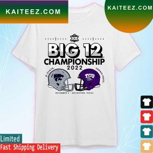 TCU Horned Frogs vs Kansas State Wildcats Big 12 Championship Barn Burn T-Shirt