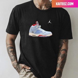 TROPHY ROOM X AIR JORDAN 5 RETRO ‘ICE BLUE’ Active T-Shirt