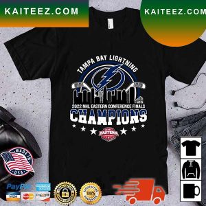 Tampa Bay Lightning 2022 NHL Eastern Conference Finals Champions T-Shirt