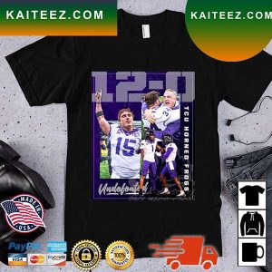 Tcu Horned Frogs Wins The Game To Secure Bragging Rights And Remain Undefeated T-Shirt