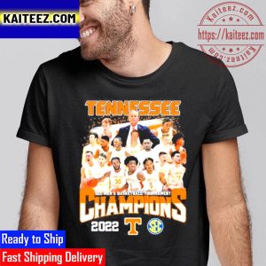 Tennessee SEC Mens Basketball Tournament Champions 2022 Vintage T-Shirt