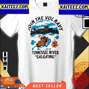 Tennessee Volunteers Join The Vol Navy Tennessee River Sailgating Vintage T-Shirt