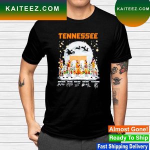 Tennessee Volunteers abbey road Christmas signatures T-shirt