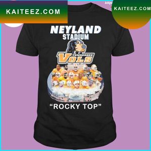Tennessee Volunteers neyland stadium vols rocky top team football T-shirt