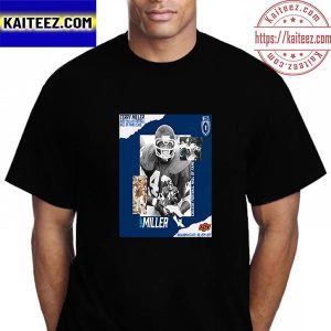 Terry Miller 2022 College Football Hall Of Fame Class Vintage T-Shirt