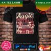 Texas A&M Aggie Vintage Football Square Home Of The 12th Man T-Shirt