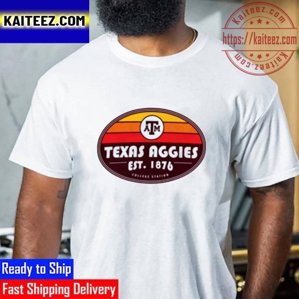 Texas A&M Aggies Est 1876 College Station Vintage T-Shirt