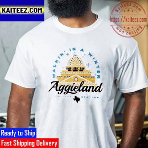 Texas A&M Walkin In Aggieland College Station Vintage T-Shirt
