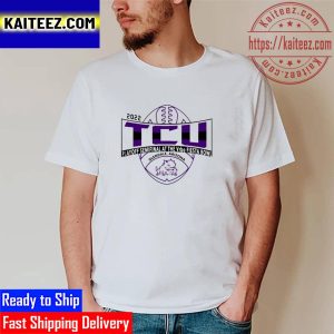Texas Christian University Football 2022 Fiesta Bowl Playoff Bound Vintage T-Shirt