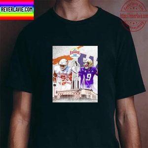 Texas Football Vs Washington Football Valero Alamo Bowl 30 Anniversary Vintage T-Shirt