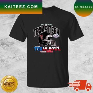 Texas Tech Red Raiders Taxact 2022 Texas Bowl Wreck Ole Miss Rebels T-shirt
