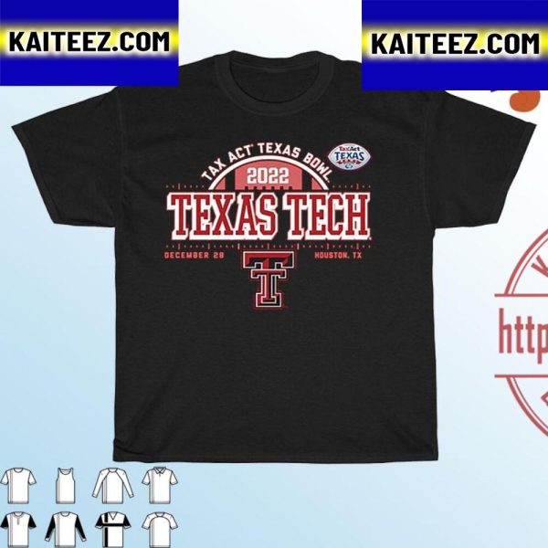 Texas Tech Red Raiders Taxact Texas Bowl Bound 2022 Vintage T-Shirt