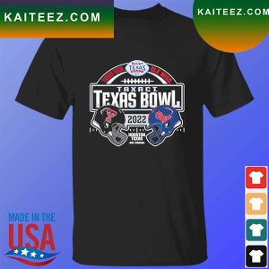 Texas Tech Vs Ole Miss Taxact Texas bowl 2022 T-shirt