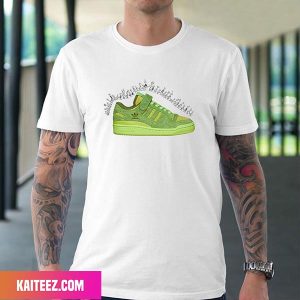 The Adidas Forum Low Grinch Just Released Today Fan Gifts T-Shirt