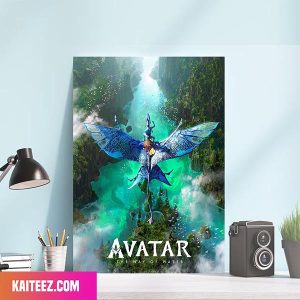 The Avatar 2 Blue Out The Way Of Water Canvas