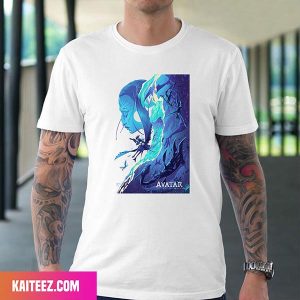 The Avatar Blue Out The Way Of Water Movie Poster Fan Gifts T-Shirt