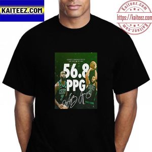 The Boston Celtics Jaylen Brown And Jayson Tatum Highest Combined PPG Of Any Duo In The NBA Vintage T-Shirt
