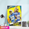 Los Angeles Chargers – Clinched Are Going Back To The Playoffs For The First Time Since 2018 Canvas-Poster