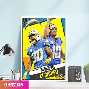 The Chargers Have Punched Their Ticket To The Playoffs – Los Angeles Chargers Canvas-Poster