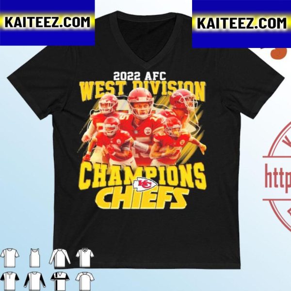 The Chiefs 2022 AFC West Division Champions Vintage T-Shirt