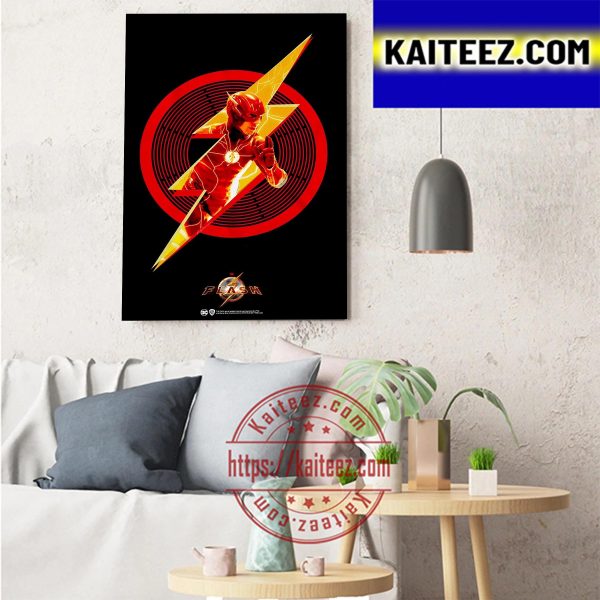 The Flash 2023 DC Comics Promo Poster Art Decor Poster Canvas